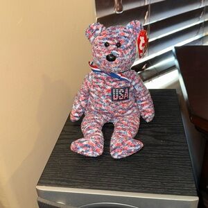 Ty Beanie Babies USA Bear